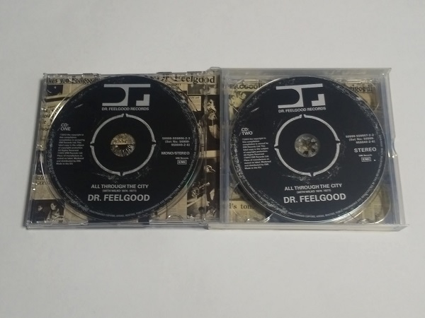 3CD＋DVD☆Dr.Feelgood「All Through The City (with Wilco 1974