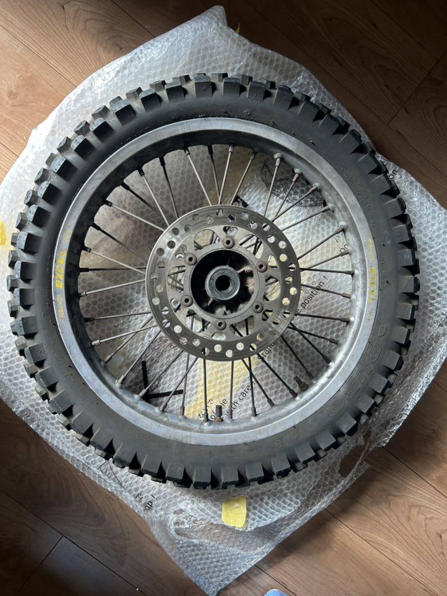 KDX125 純正リヤホイールタイヤセット エキセルリム 【公式通販】