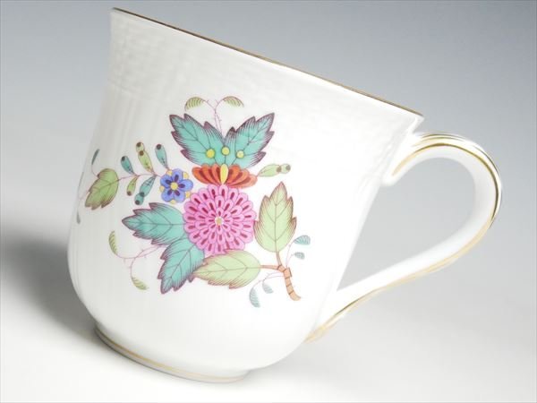 HEREND ヘレンド ヴィクトリアブーケ 18.7cm プレート 2枚 ペア