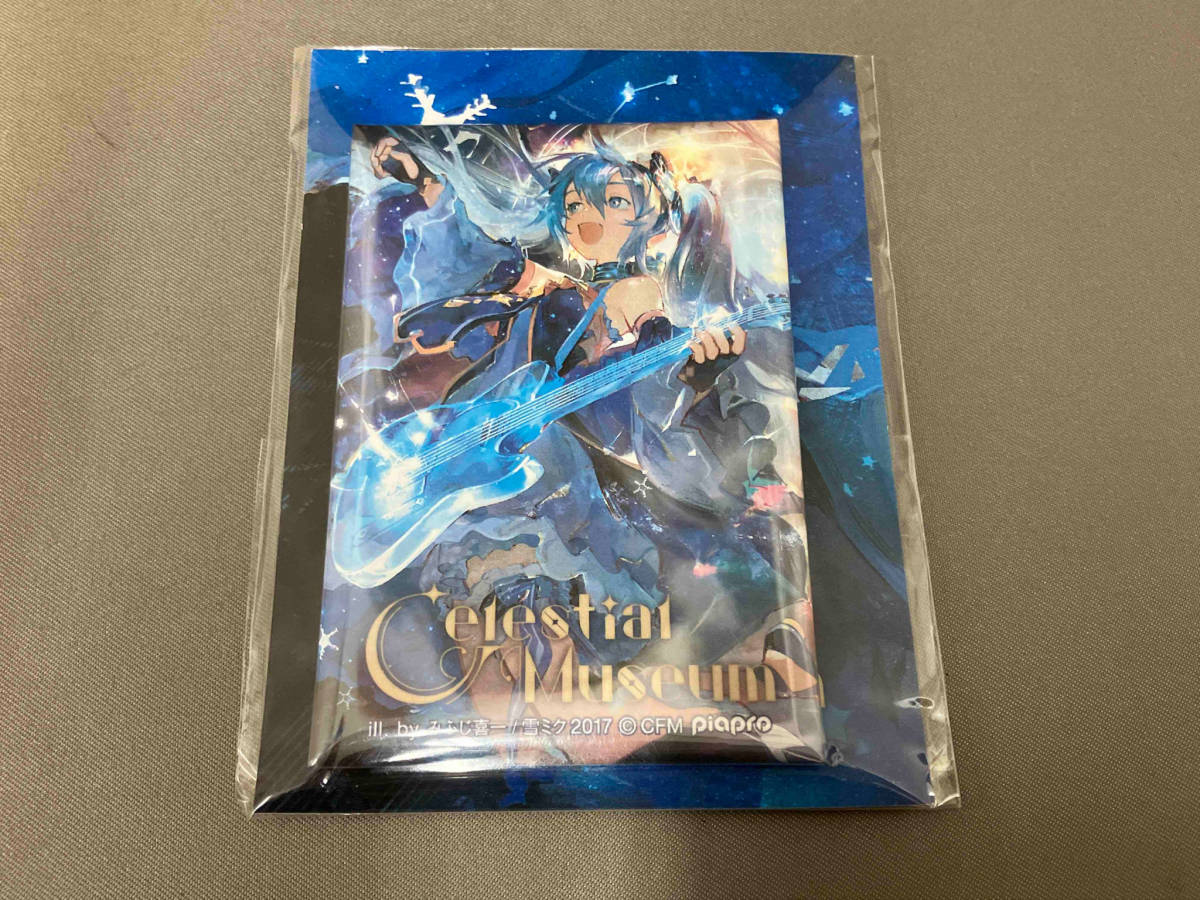 希少品 初音ミク 雪ミク 2017 缶バッジ Celestial Museum SNOW