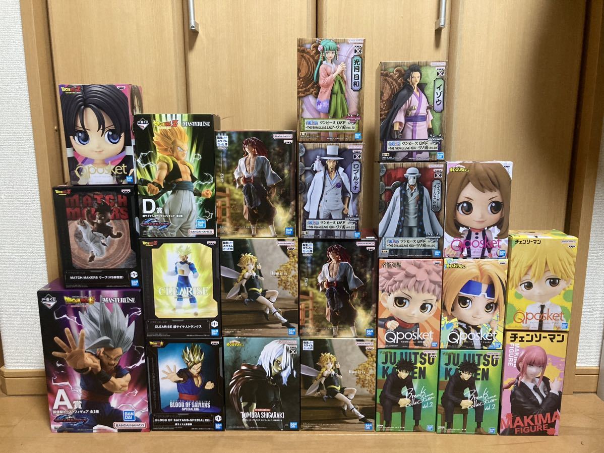1円〜】フィギュア まとめ売り ドラゴンボール ワンピース ヒロアカ 転