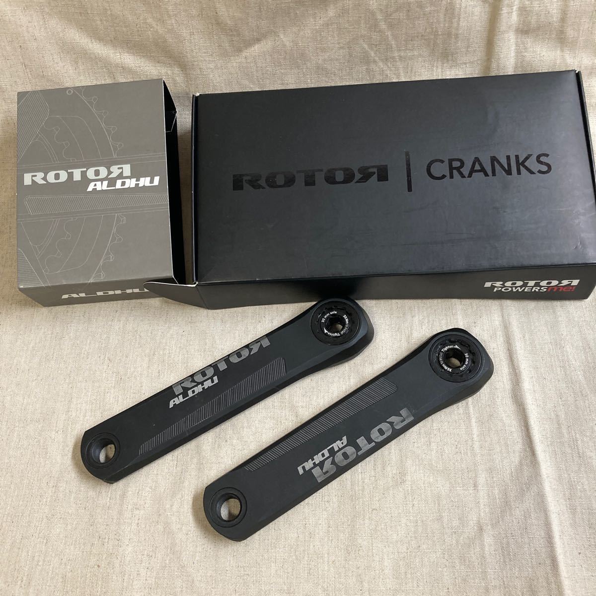 ROTOR aldhu 30 クランクアーム 160mm ROTOR ALDHUクランク