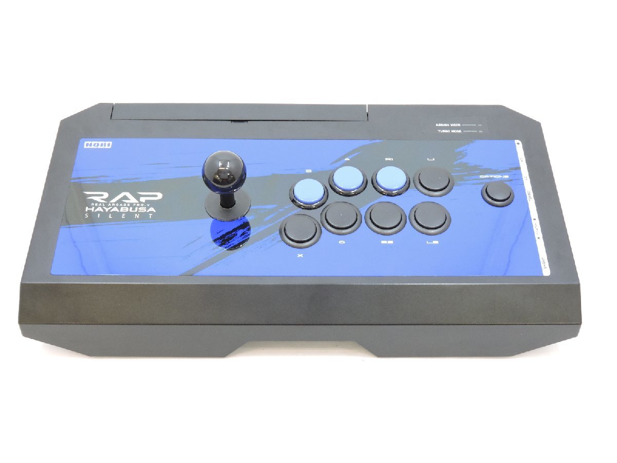 PS4 / PS3 / PC HORI ホリ リアルアーケードPro.V HAYABUSA ハヤブサ サイレント 静音タイプ PS4-090 本体のみ 中古品 [B036I486]