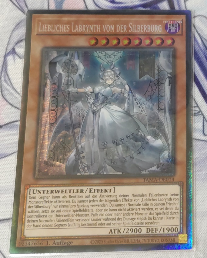 人気，高品質 遊戯王 白銀の城のラビュリンス ドイツ語版 コレクターズレア 1st Edition TAMA-DE014(シングルカード)｜売買されたオークション情報、yahooの商品情報をアーカイブ公開 - オークファン シングルカード