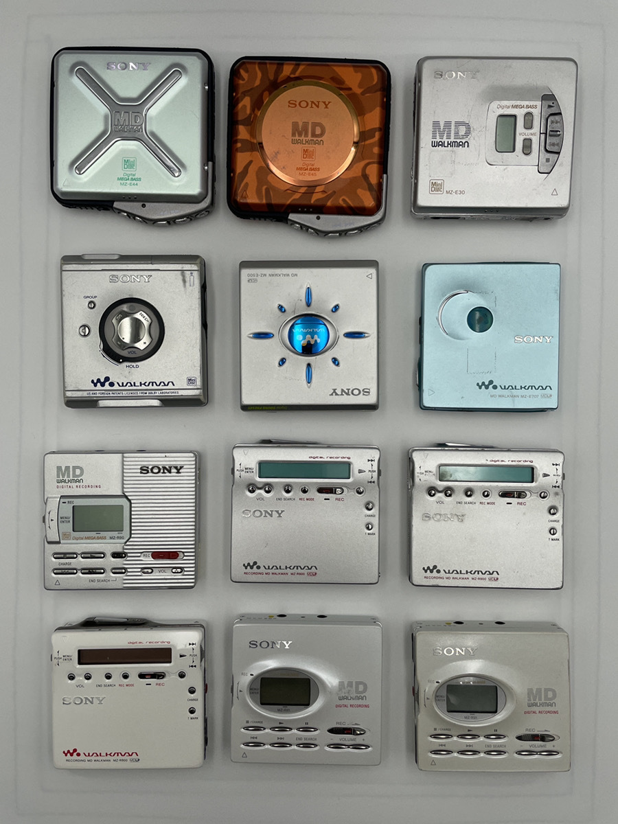 (ジャンク品) SONY MDプレーヤー 本体のみ 12台 おまとめ 
