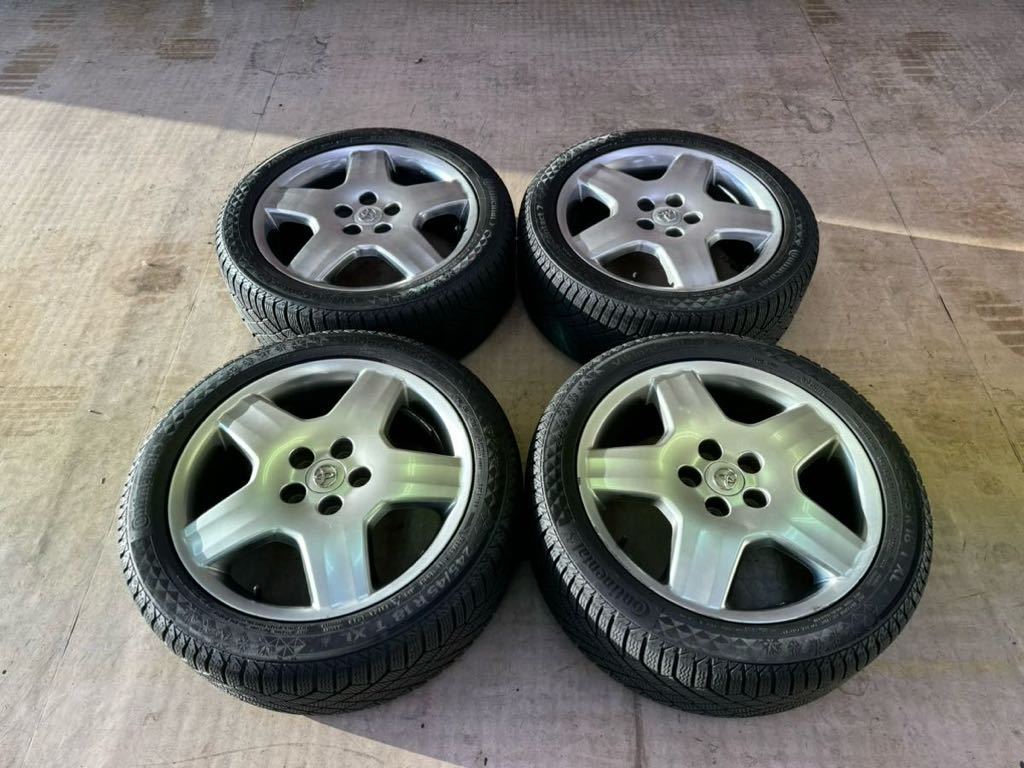 セルシオ 純正 トヨタ 純正18インチホイール 30セルシオ後期 ｾﾙｼｵ30後期 30系　セルシオ　ユーロ　後期　純正　18インチ　アルミホイール　美品　バリ溝　スタッドレス　4本セット　18X7.5JJ　+45　PCD114.3