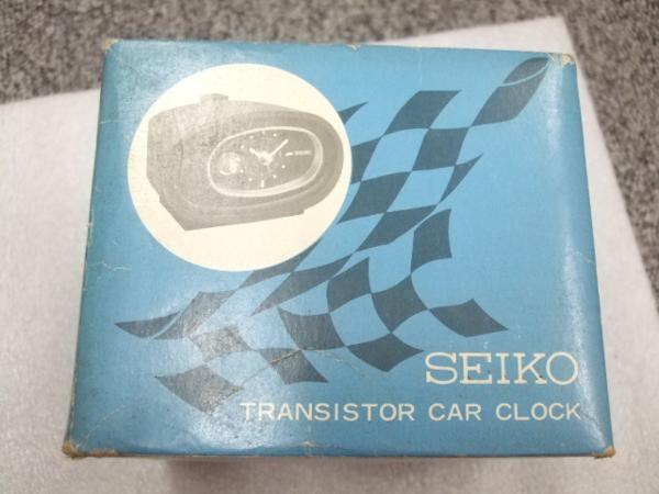 超希少未使用60s70s　セイコー車時計動品アラーム付　K322