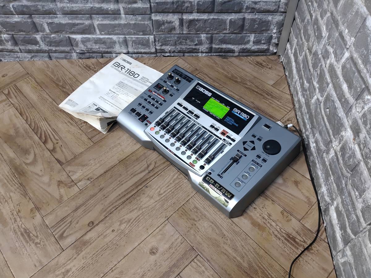 BOSS BR-1180 マルチトラックレコーダー MTR 通電のみの確認 「16226