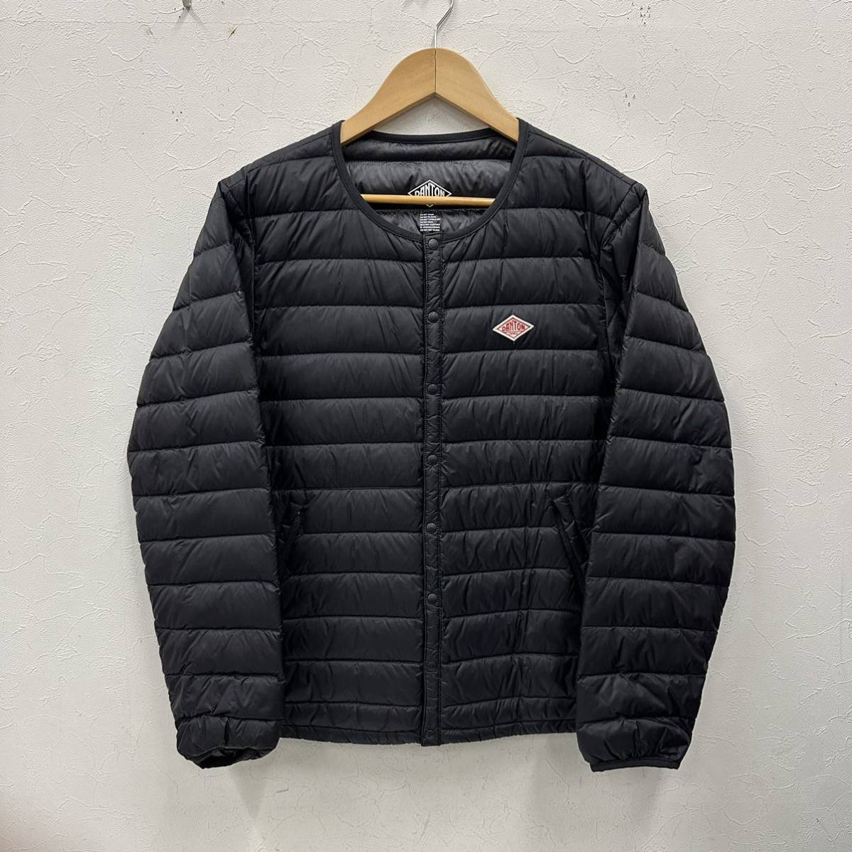 ⑪DANTON ダントン ダウンジャケット インナーダウン 42 black 