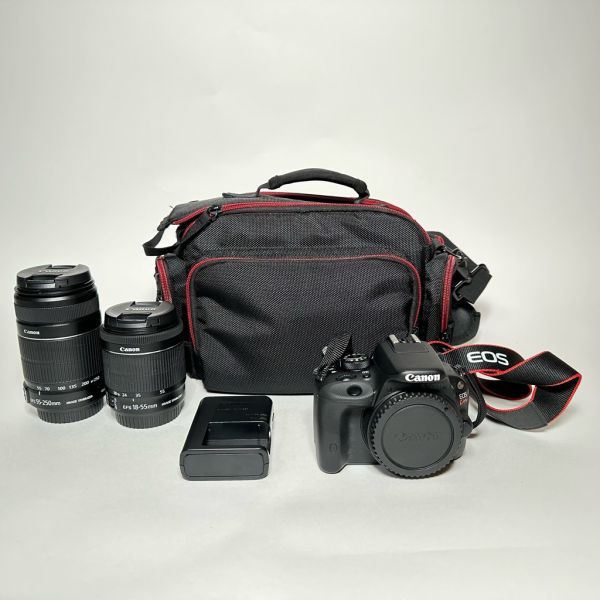 Canon キヤノン EOS Kiss X7 ダブルズームキット カメラバッグ付 X7