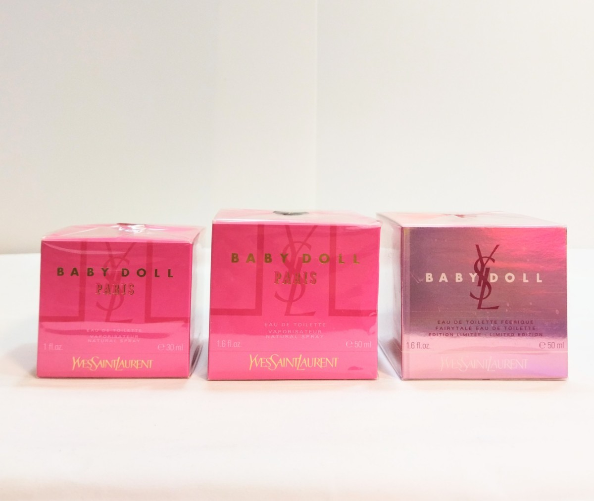 送料無料，人気セール YSL 香水 ベビードール YVES SAINT LAURENT イブサンローラン 3個セット 30ml.50ml&times;2 005JSHU66(イヴ･サンローラン)｜売買されたオークション情報、yahooの商品情報をアーカイブ公開 - オークファン イヴ･サンローラン