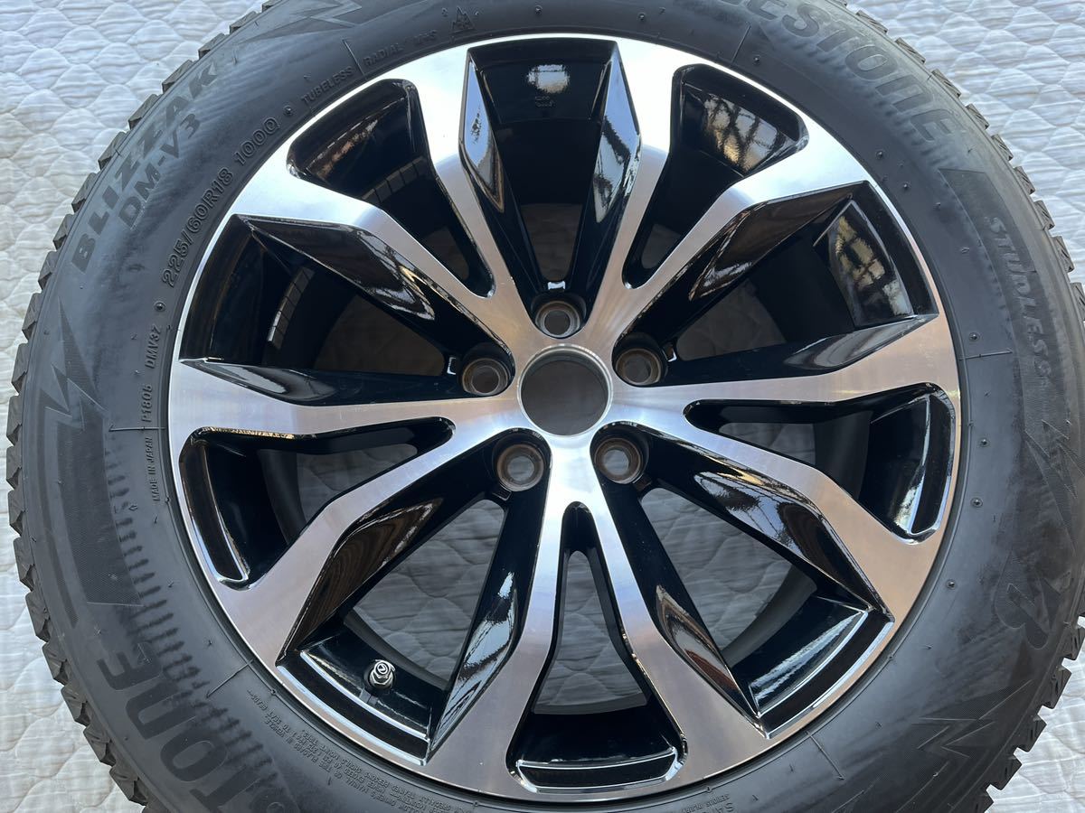 レクサス　NX Fスポーツ　純正ホイール　２２５／６０Ｒ18 NX300h ブリザック　DM-V2 DM-V3