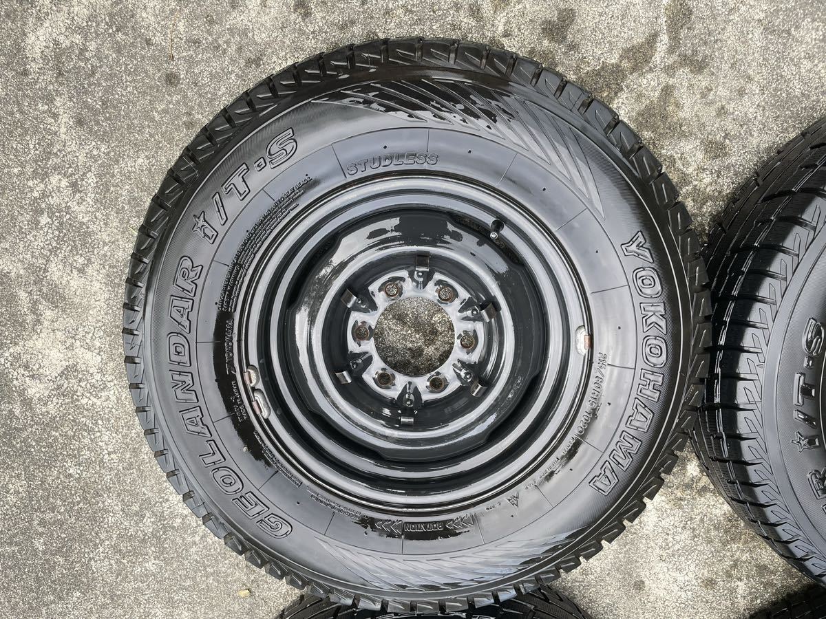 ランクル 40 60 輸出用 スチールホイール 15インチ PCD139.7 6H 6穴 