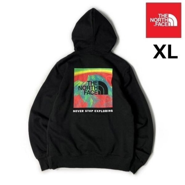 1円～!売切!【正規新品】THE NORTH FACE PRINTED BOX NSE HOODIE パーカー US限定 アウトドア 裏起毛 保温性 ボックスロゴ(XL)黒 181130-30 Yahoo!オークション -