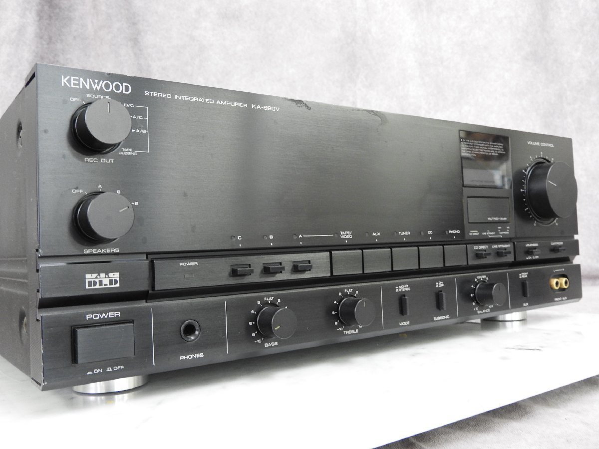 ☆ KENWOOD ケンウッド KA-990V プリメインアンプ ☆ジャンク