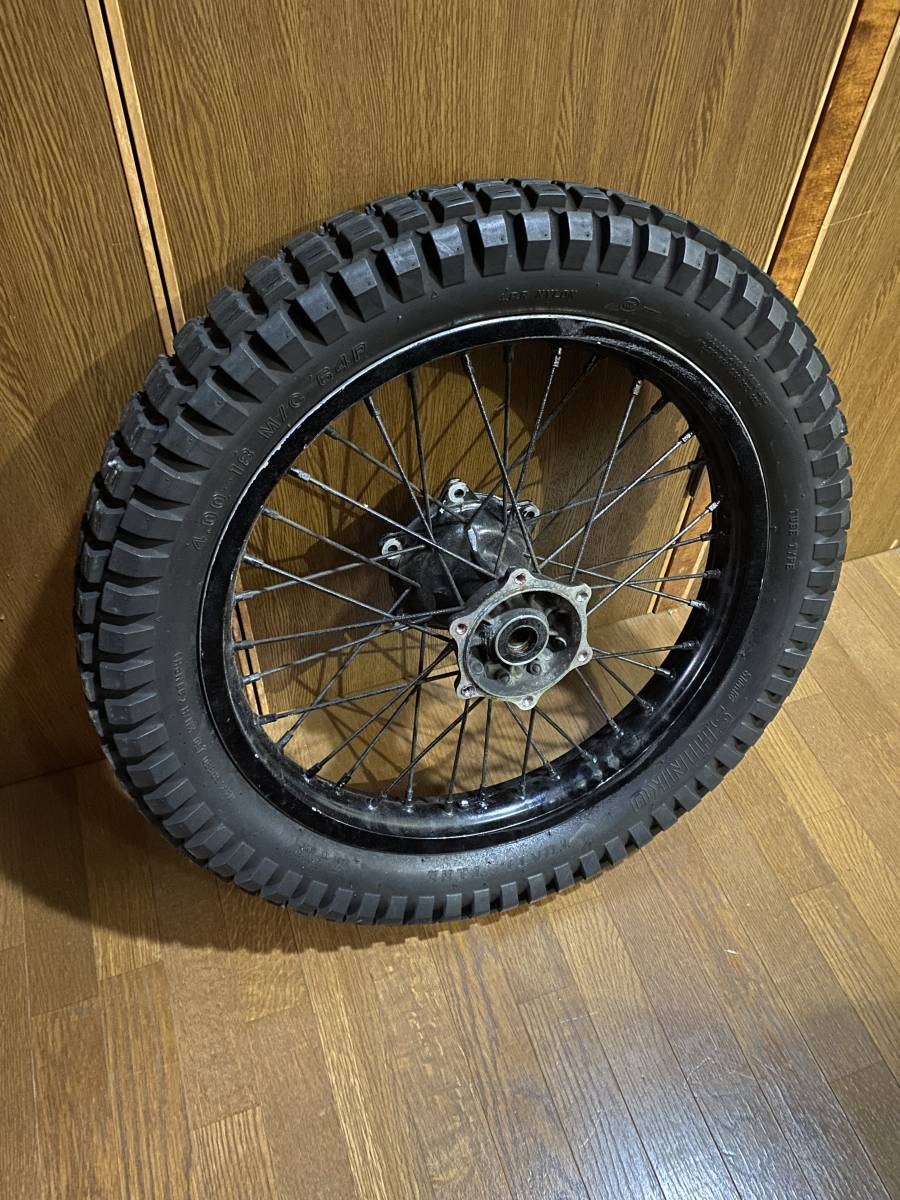 KDX125 リアホイール KLX250 Dトラッカー Dトラッカー KLX250 klx250