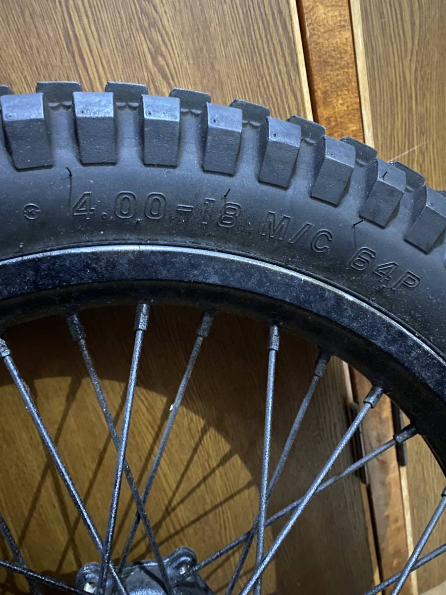 KDX125 リアホイール KLX250 Dトラッカー Dトラッカー KLX250 klx250