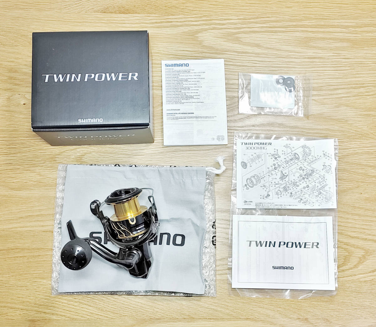 【実釣未使用】シマノ 20 ツインパワー C5000XG