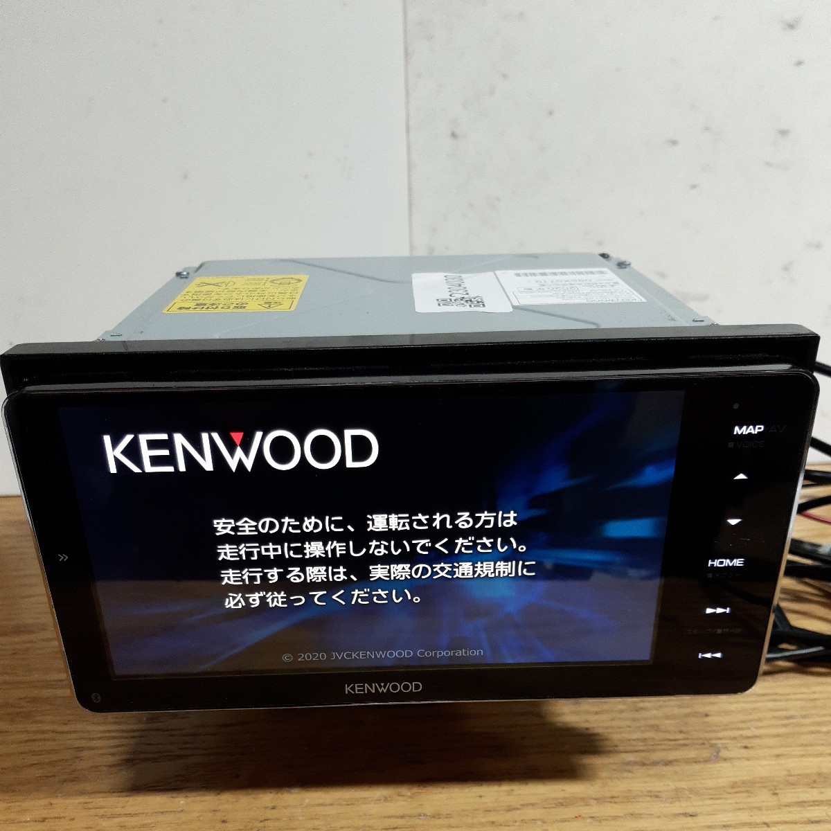 KENWOODケンウッド MDV-M807HDW 2019年第02版地図データ(管理番号 