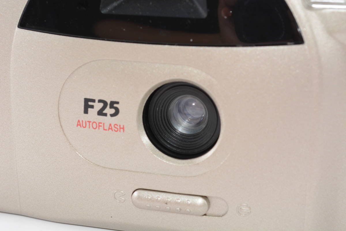 外観特上級】MINOLTA F25 コンパクトフィルムカメラ #e1655(コンパクト 