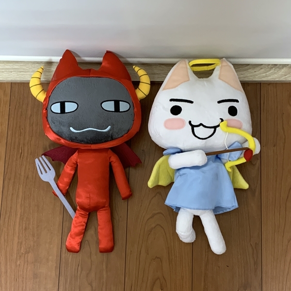 TAITOどこでもいっしょFun Collection天使＆悪魔ニャぬいぐるみ 全2種