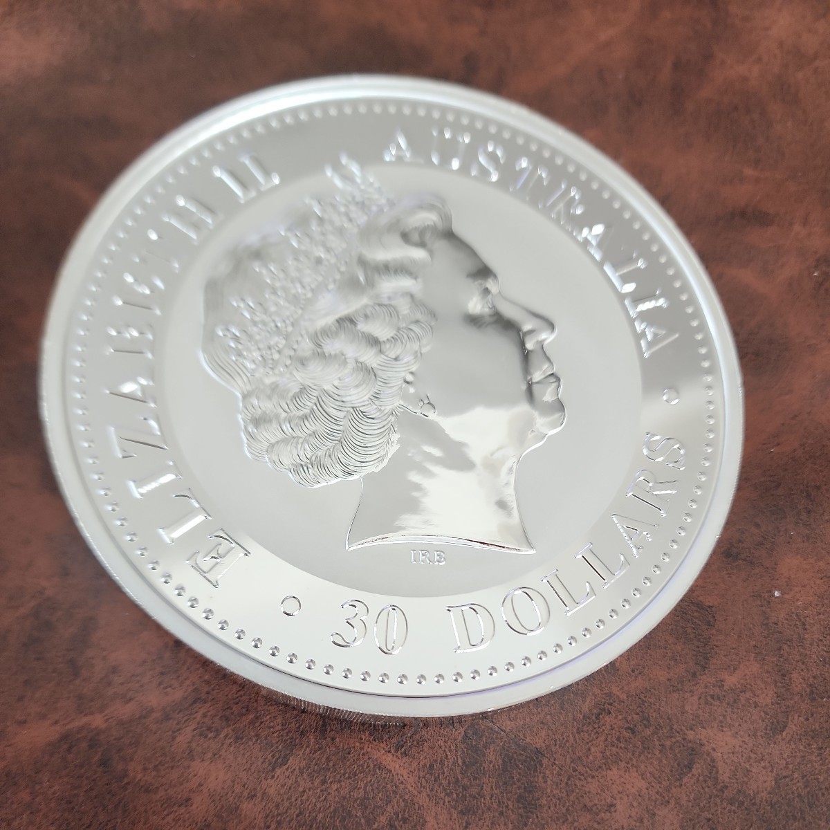 １kg銀貨 エリザベスⅡ世 2000年 オーストラリア記念プルーフ 999純銀製 カワセミ コイン プルーフ