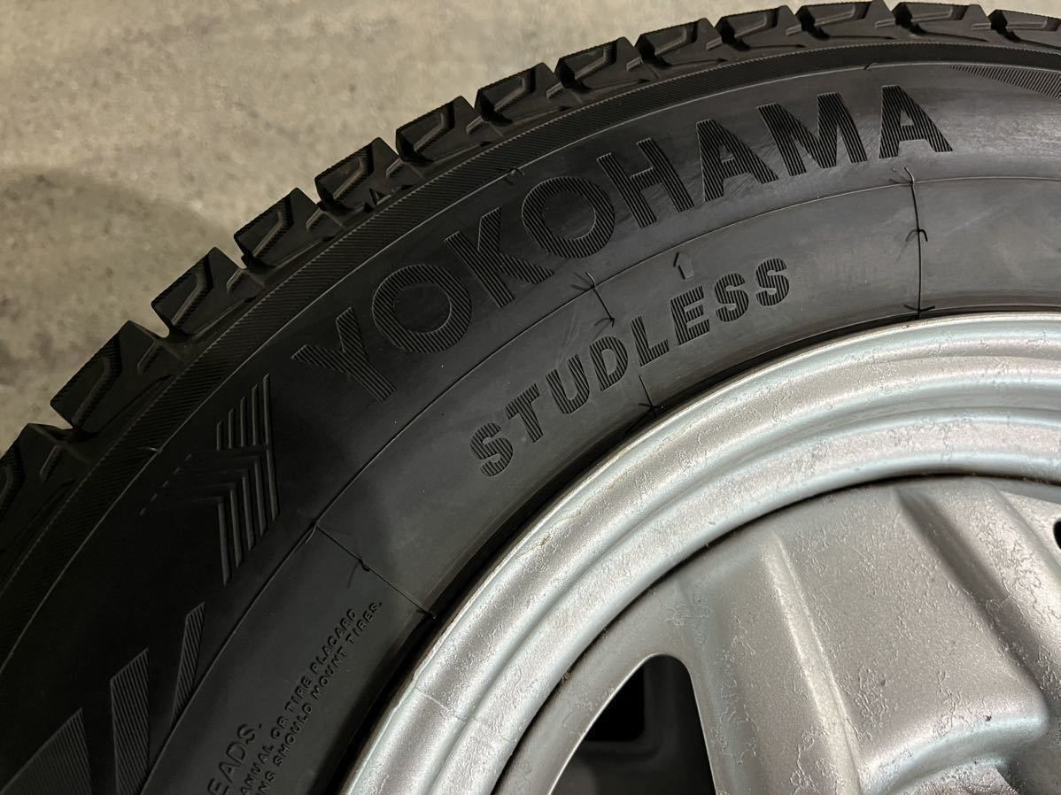 ジムニー 純正ホイール スチールホイール スタッドレスタイヤ　ホイール付き　175/80R16 4本セット ジムニー ジムニーJB64 純正スチールホイール スチールホイールとタイヤ4本☆16 2025年式 スタッドレスタイヤ4本