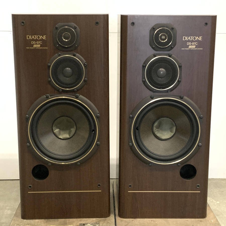 DIATONE ダイヤトーン DS-97C 3way ペア フロア型 スピーカー◇現状品