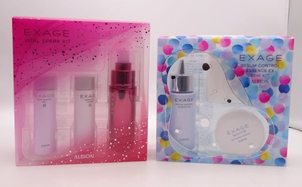D☆新品 アルビオン エクサージュ バイタルスパークキット+シーバム