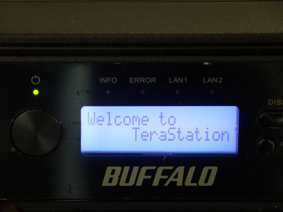 良品バッファローNAS「TS3400DN」(デュアルコアCPU) TeraStation