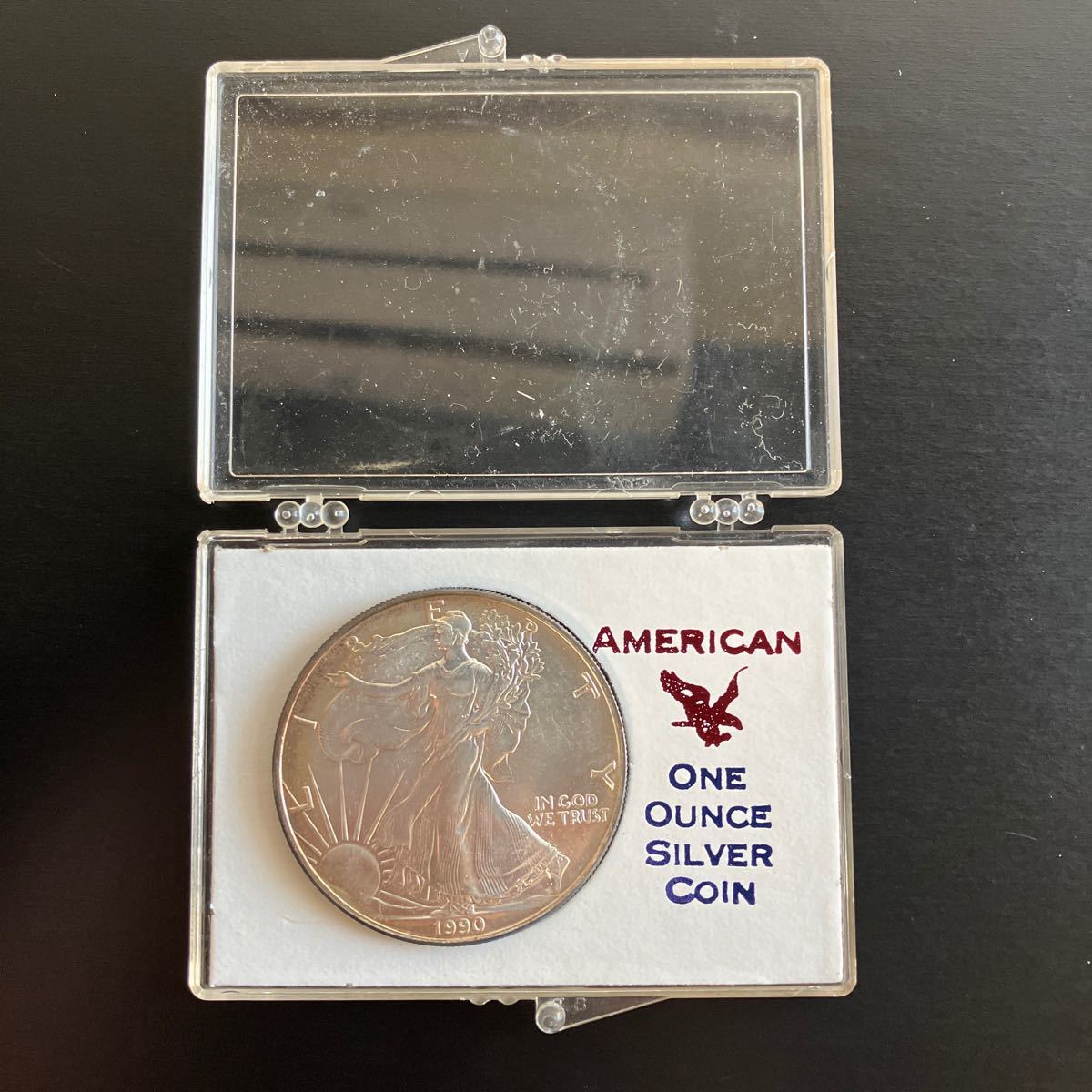 アメリカ 米国 USA 1ドル銀貨 1990年 SILVER シルバー EAGLE イーグル 