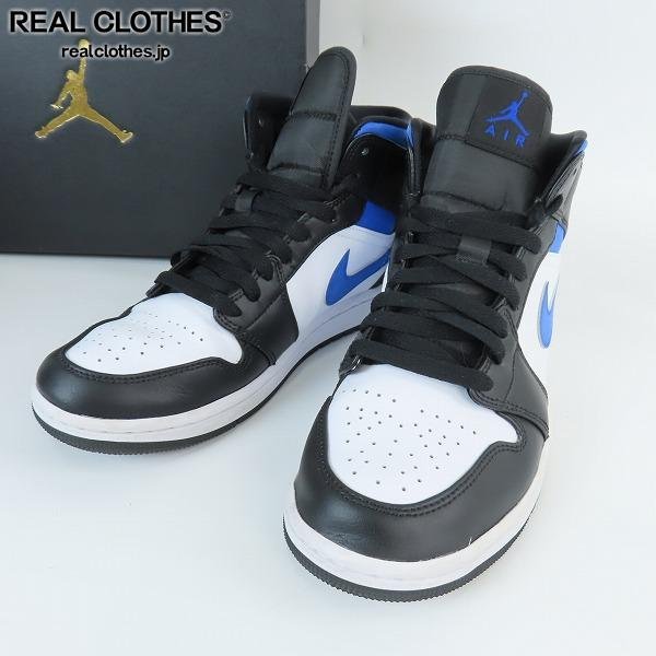 NIKE/ナイキ AIR JORDAN 1 MID ROYAL エアジョーダン1 ミッド ロイヤル 554724-140/26.5 /080