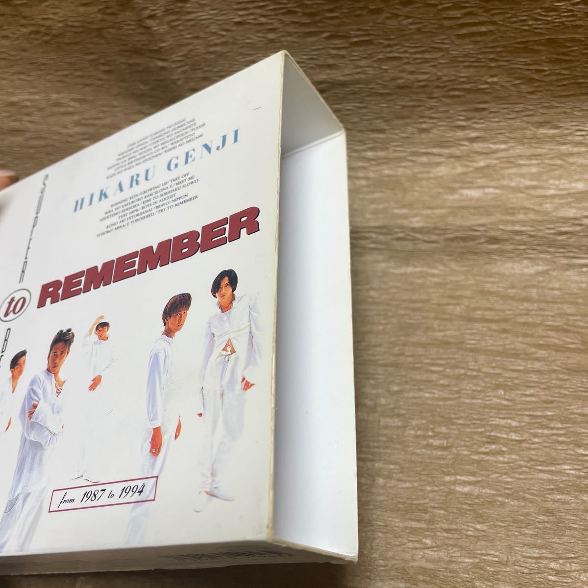 光GENJI CD TRY to REMEMBER 3枚組 Yahoo!オークション - 光GENJI