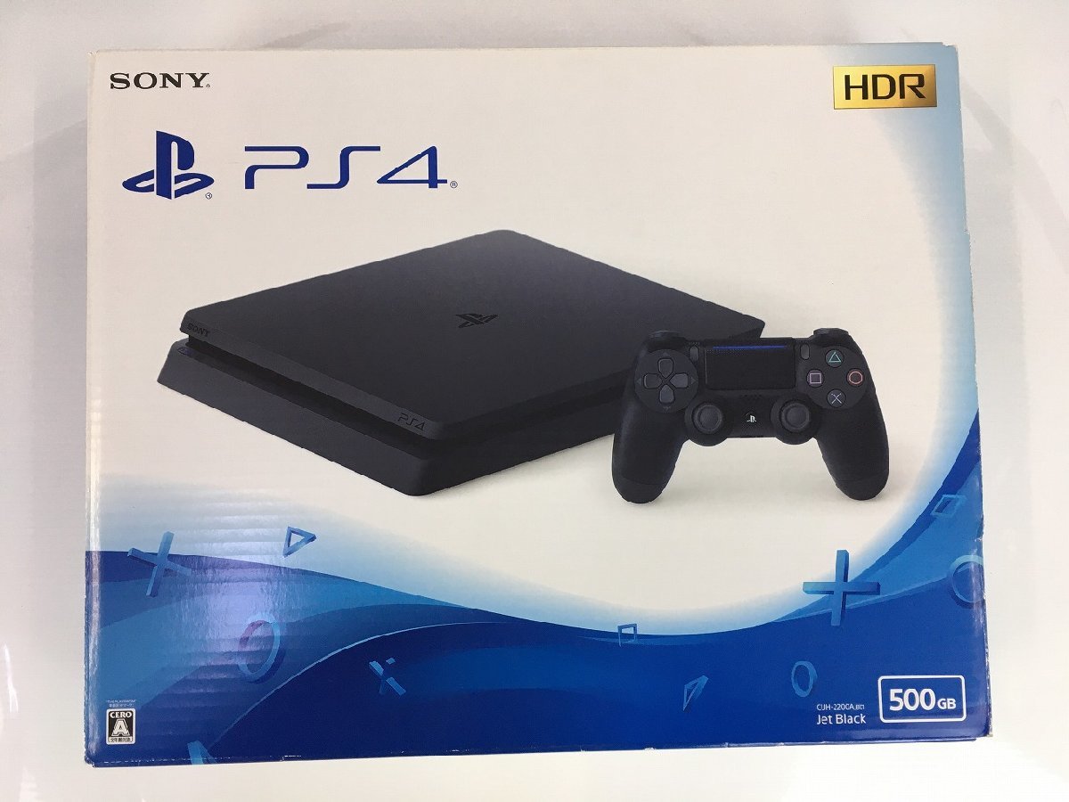 rh- SONY ソニー PS4 PlayStation4 本体 CUH - 2200A 500GB ジェット・ブラック 菅52