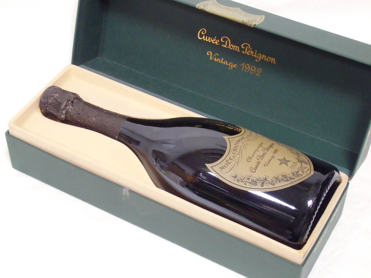 G49534【未開栓】Dom Perignon ドン・ペリニヨン 1992 750ml 12.5% 箱付き ※漏れあり