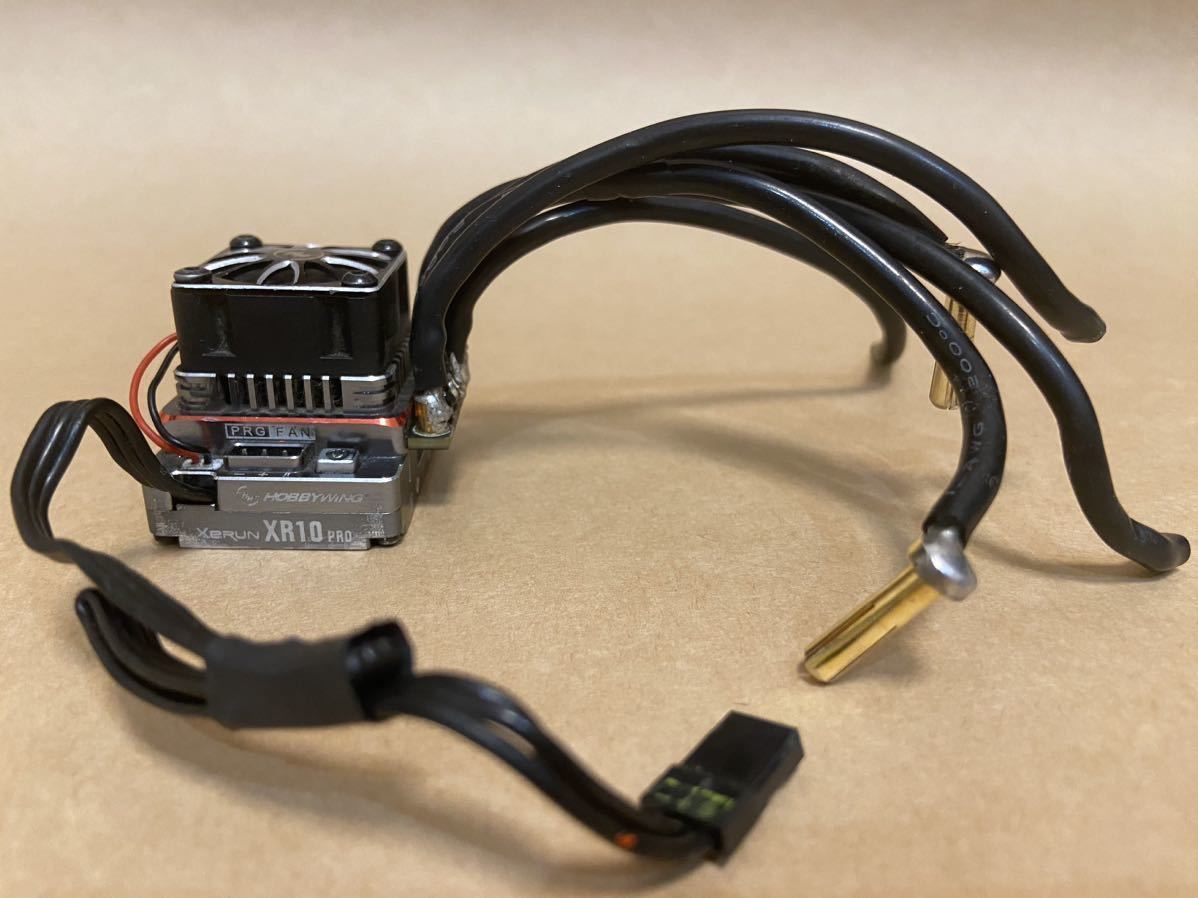 送料無料☆中古ESC(アンプ)☆HOBBYWING ホビーウイング XeRUN XR10 PRO