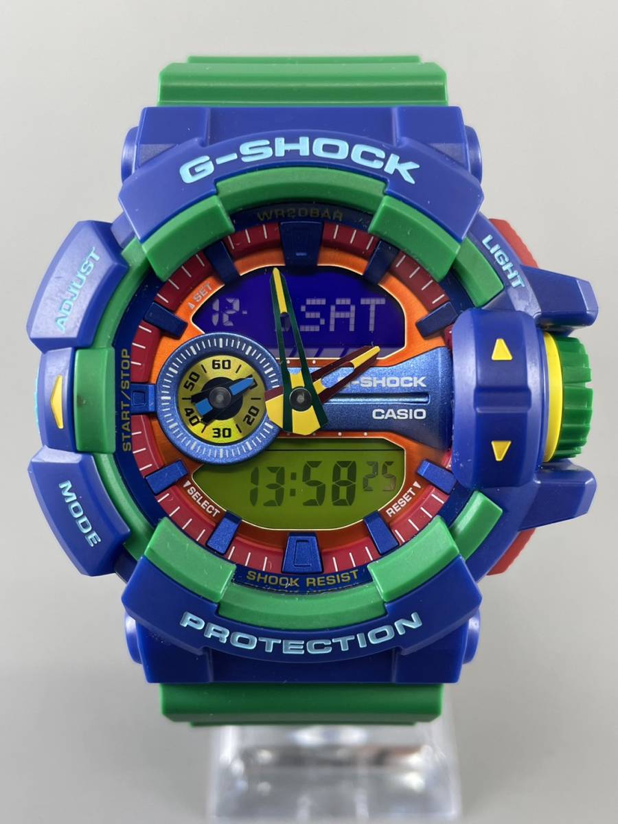 G18)マニア必見！☆CASIO カシオ G-SHOCK 5398 GA-400☆ジーショック 