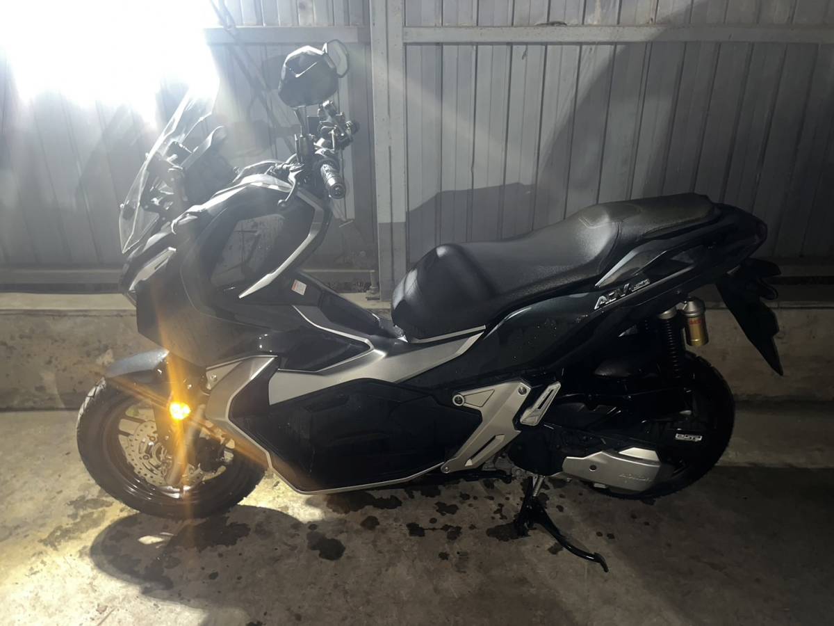  ホンダ ADV150 KF38 エンジン始動確認済み 現状販売 バンガレ 大和市内配送可 京都引き取り可(126cc-250cc)｜売買されたオークション情報、yahooの商品情報をアーカイブ公開 - オークファン 126cc-250cc
