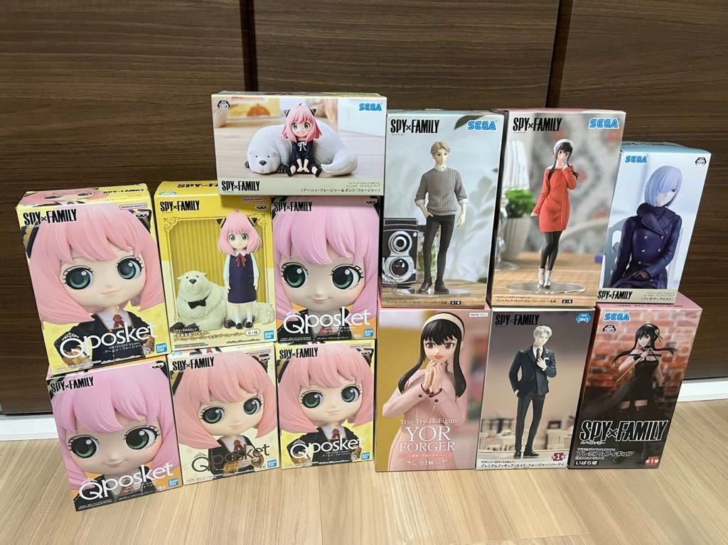 ☆ SPYFAMILY スパイファミリー フィギュア セット ☆ 新品 未開封