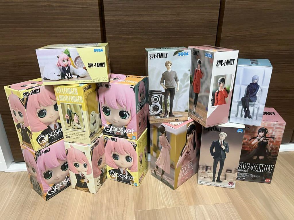 ☆ スパイファミリー フィギュア まとめ売り ☆ ☆ SPYFAMILY スパイファミリー フィギュア セット ☆ 新品 未開封