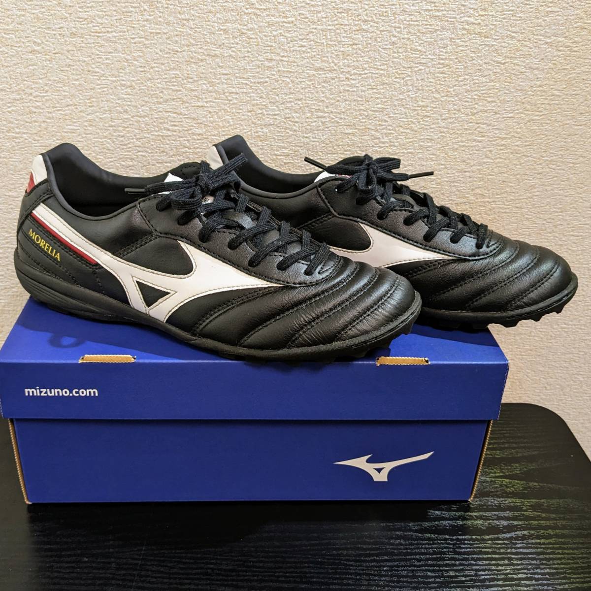★mizuno モレリア TF★ミズノ MORELIA TF フットサル トレシュー 黒 25.5cm★Q1GB1600_01★_2