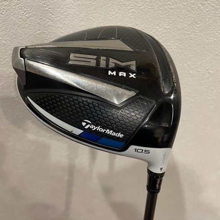 SIM テーラーメイド 10.5° ドライバー TENSEI 1W TaylorMade MAX BLUE 