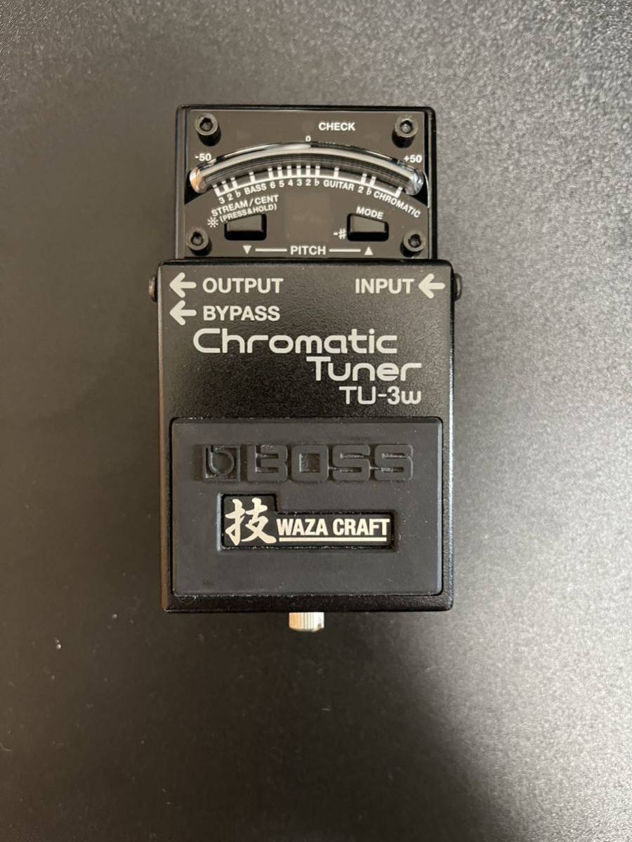 ◇ BOSS TU-3w Chromatic Tuner 技Craft ◇ 美品中古 Tuner Chromatic