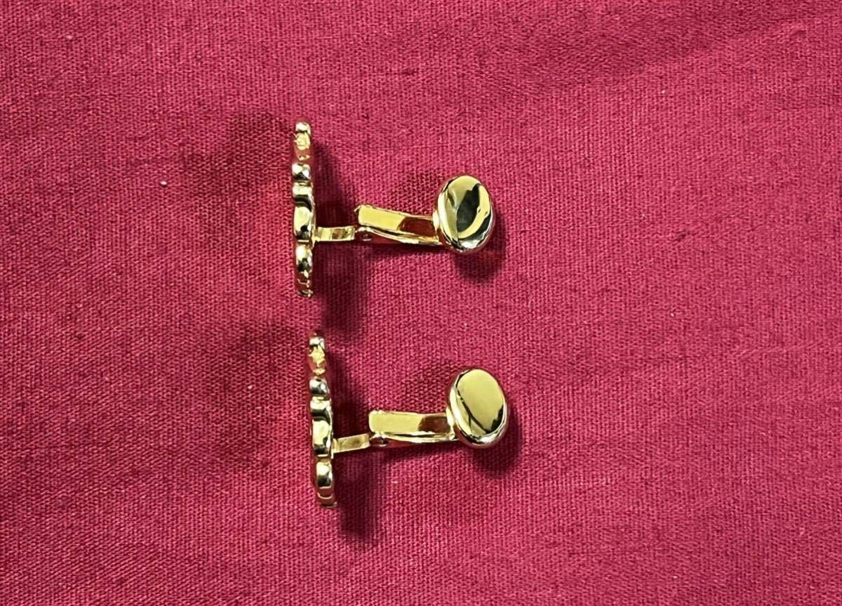 Christian Dior クリスチャンディオール 旧ロゴ イヤリング / ネックレス ゴールドカラー アクセサリー _4