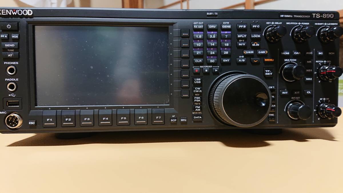TS-890S KENWOOD 2年半前購入品 公式通販 Kenwood Transceiver 100W HF⁄