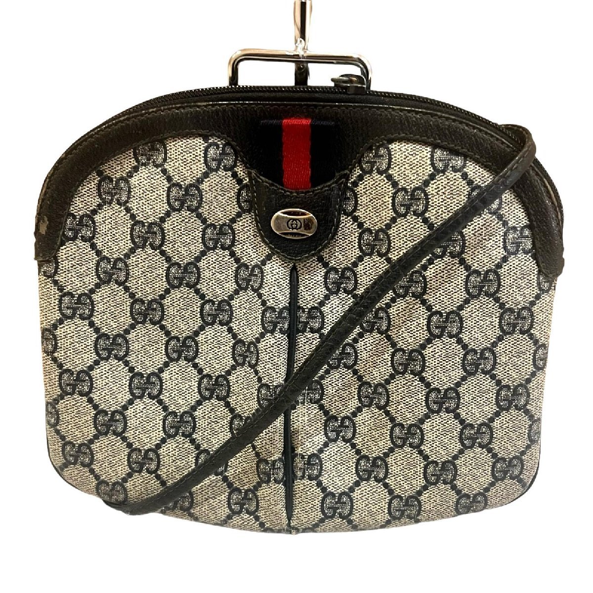 GUCCI グッチ オールドグッチ GG柄 シェリーライン 2WAY ショルダー 