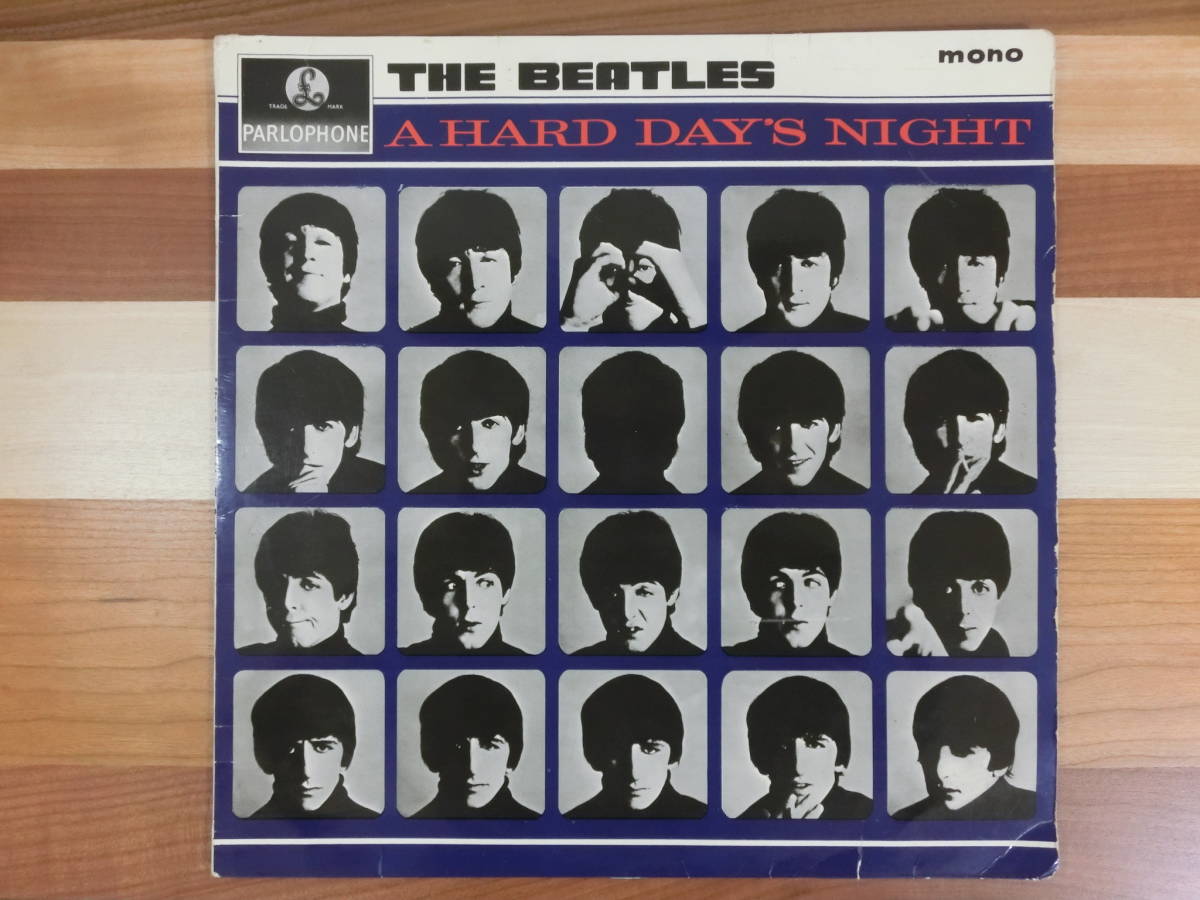 UK Original Mono 1st☆A hard day's night☆Matrix:-3N/-3N☆