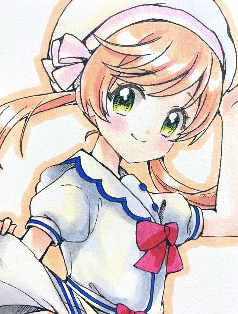 同人 手描きイラスト プリキュア ましろ B6 手描きイラスト Yahoo