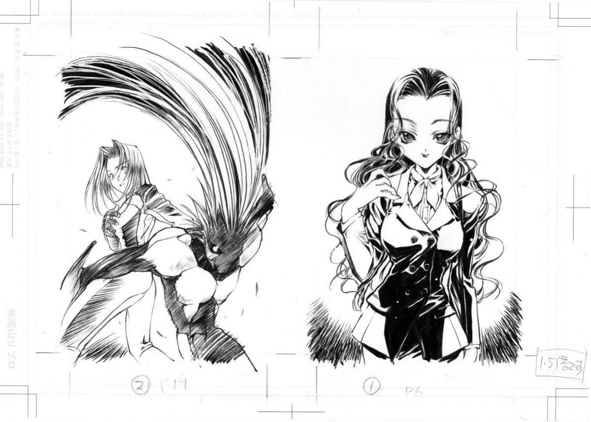 手描きイラスト【モノクロ5枚計10点】【ミュートス】【富士見】七瀬葵