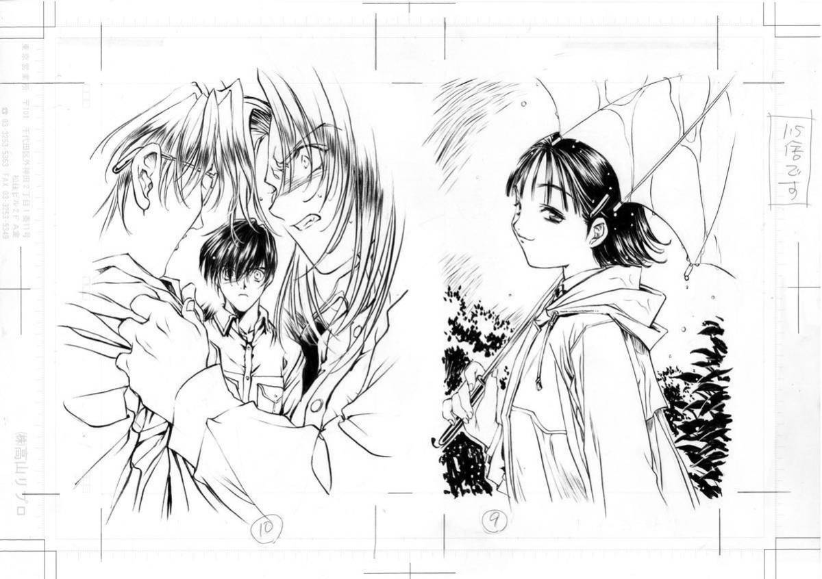 手描きイラスト【モノクロ5枚計10点】【ミュートス】【富士見】七瀬葵